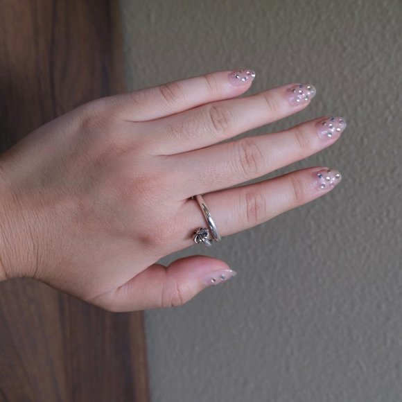 Chrome Hearts sterling Multiple Xball Ch nail ring - Picture 3 of 6